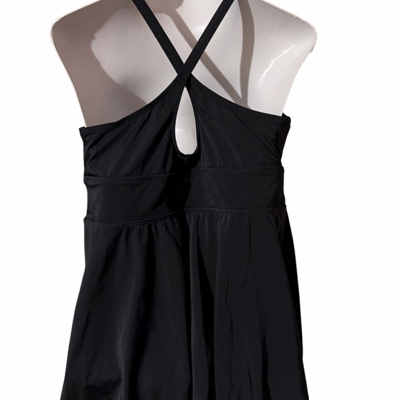 Torrid Wire-Free Racerback Tankini Black Size 2DD/F - Picture 5 of 7